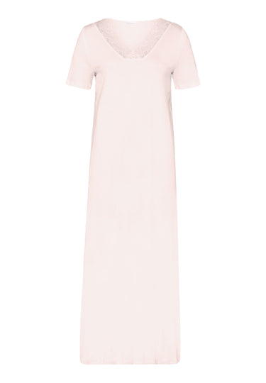 77933 Moments Short Sleeve Long Gown - 1334 Crystal Pink